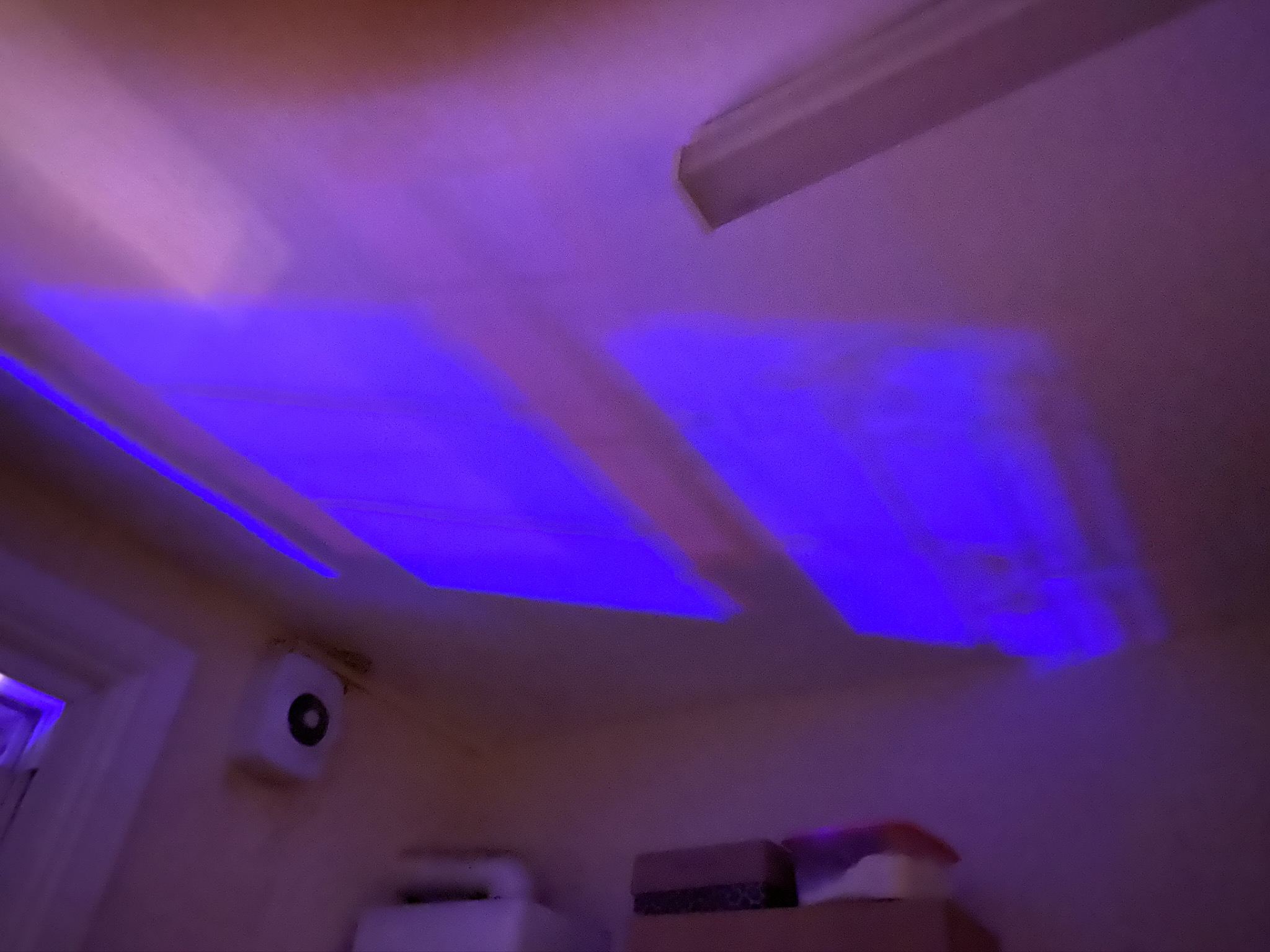 police disco on my ceiling